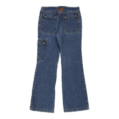 Fubu Cargo Jeans - 29W UK 10 Blue Cotton - Image 1 of 4