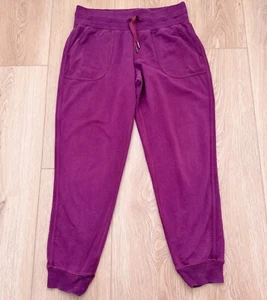 Lululemon Scuba Jogger Drawstring Purple Burgundy Sz 10 Sweatpants Soft Cotton - Picture 1 of 5