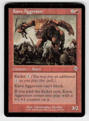 Invasion #148 Kavu Aggressor - Image 1 of 2