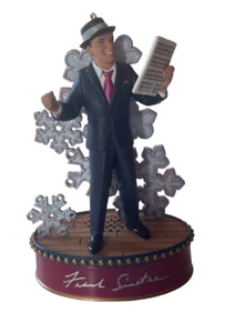Frank Sinatra Swingin' Sounds of Christmas Musical Carleton Cards Ornament 2000 - Picture 1 of 9