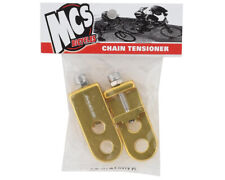 MCS chain tension,OLDSCHOOL BMX MCS TENSIONERS GOLD NEW SET