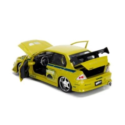 Fast And Furious Brian's Mitsubishi Lancer Evo VII 1:24 Jada 99788 - Immagine 1 di 3