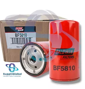 Filtro de combustible BF5810 (paquete de 12) reemplazar Detroit Diesel 23518482, FF5206, P556916 - Imagen 1 de 3
