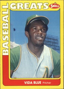 1991 Swell Baseball Greats #10 Vida Blue 