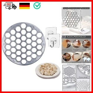 37 Löcher Aluminiumlegierung Knödelform,Pelmeni-Form, Ravioli Maker Mold,Komm... - Bild 1 von 9