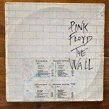 Pink Floyd – The Wall – Double Prog Rock-Psych Rock Vinyl LP – OG Promo