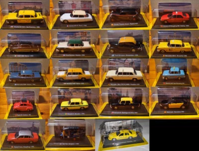 NUOVI 1:43 Taxi Collection con Fascicoli (scegli dal menu tendina) - Immagine 1 di 4