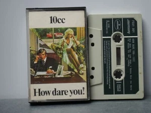 10CC: How Dare You Original Paper Label Cassette - Picture 1 of 2