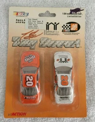 Action Tony Stewart #20 Home Depot Habitat for Humanity NASCAR 1999 Pontiac 1:64 - Image 1 of 4