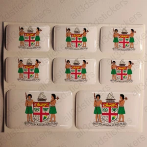 Pegatinas Fiyi Escudo de Armas Pegatina Vinilo Adhesivo Resina 3D Relieve Moto - Imagen 1 de 1