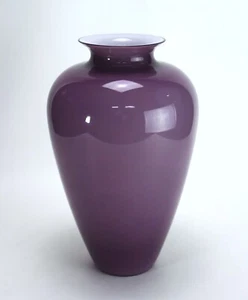 Murano Glass Vase Designed by Lino Tagliapietra Effetre International Signed - Picture 1 of 9