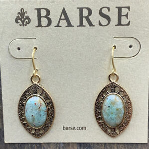 Barse Inty  Earrings- Cuprite & Bronze- NWT