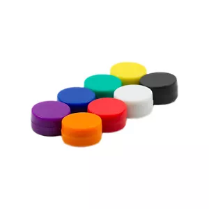 Magnetastico® | Starke Neodym Magnete mit Schutzschicht 12x6 mm | Bunt 8 Farben - Bild 1 von 10