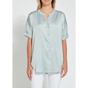 Lysse The Eco Stretch Satin Hemd Kurzarm - Bild 1 von 9