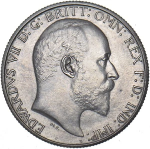 1902 Matt Proof Florin - Edward VII British Silver Coin - Superb - Bild 1 von 2