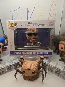 FUNKO POP! HBO THE WHITE LOTUS #125 TANYA MCQUOID ON SCOOTER - Picture 1 of 7