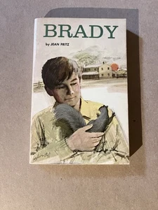 BRADY by Jean Fritz vintage 1966 Scholastic FIRST PRINTING paperback - Picture 1 of 3