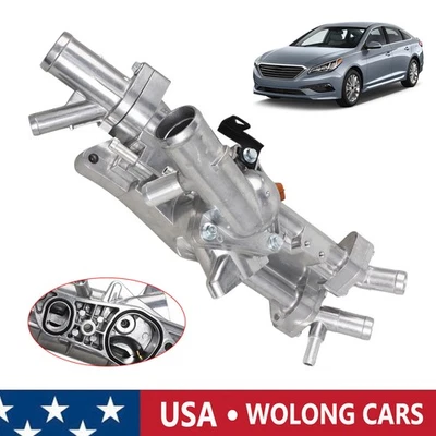 Termostato de aluminio para Kia Sportage Optima 2011 2012 2013 2,0 L 25600-2G545 Foto 1 de 4