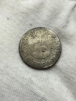 1757 Mexico Colonial 1 One Silver Pillar Reales M102 - Image 1 of 2