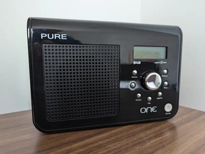 Unit only - Pure One DAB Digital Radio in Black - Picture 1 of 10