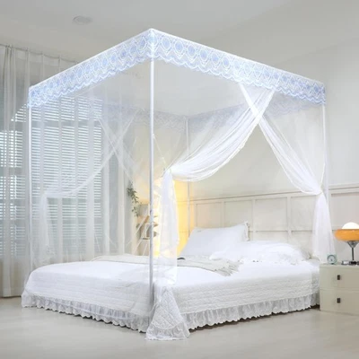 Toldo cama naturetalk, red cortina cama princesa para niñas y adultos&#65292; rectan Foto 1 de 4