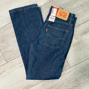 Levis 514 Straight Fit Jeans Boys Reg Red Tab Medium Wash Size: 14R 27x29 NWT! - Picture 1 of 5