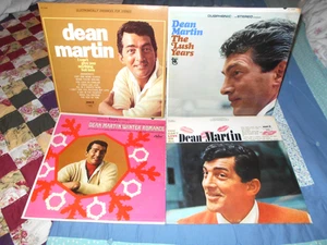 Dean Martin The Lush Years, Winter Romance, You Can't Love 'Em All 4 LPs Lot! - Picture 1 of 2