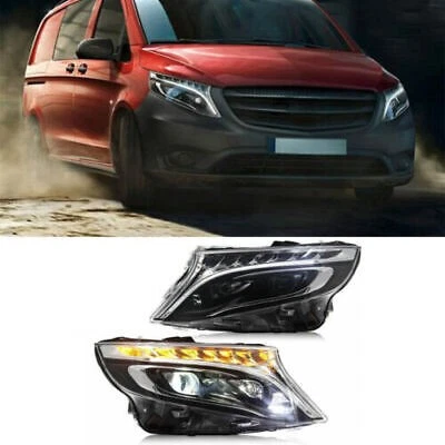 LED Headlight For 2016-2023 Mercedez Benz V-Class vito W447 MPV Car Front Lights - Image 1 of 4