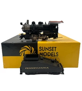 Ho Scale brass engine Sunset Models Prestige Series 0-4-0 PRR 511 - Picture 1 of 23