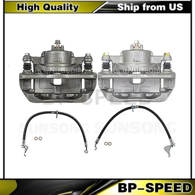 Front Brake Caliper Brake Hydraulic Hose Brake Line Fits Honda Fit 1.5L_ - Image 1 of 4
