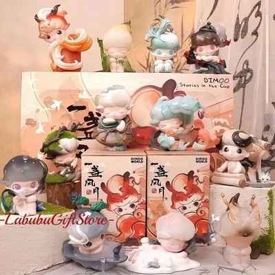 POP MART DIMOO Stories In The Cup Series Слепая Коробка Подтвержденная Фигурка Искусство #LGSS - Изображение 1 из 4