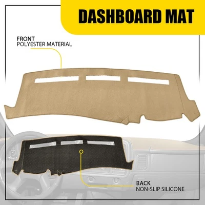 Alfombrilla de cubierta de tablero para Chevrolet Avalanche/Tahoe GMC Yukon 2000-2006 Foto 1 de 4