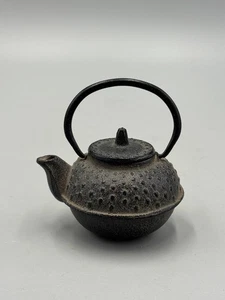 Antique 19th c. Japanese Mininature Kettle Teapot 3'' - Picture 1 of 9