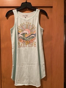 Salt Life Girl’s Mint Green Swimsuit Coverup/Dress Chase The Sun NWT Size M - Picture 1 of 3