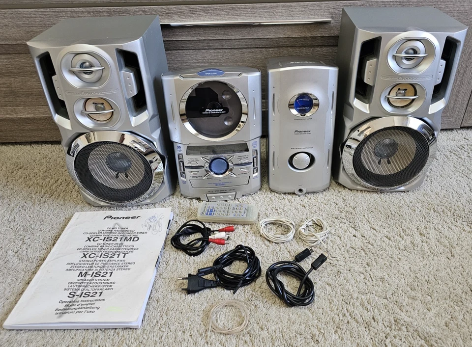 STEREO HI-FI PIONEER XC-IS21T  LETTORE CD CASSETTA TUNER - Immagine 1 di 4