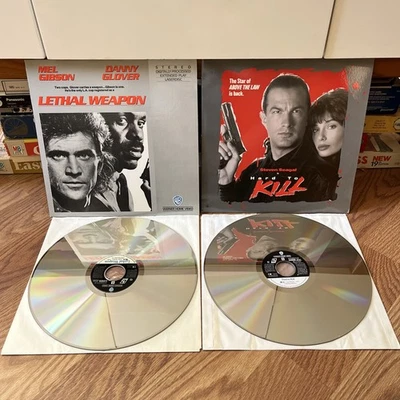 Lethal Weapon Hard To Kill (Laserdisc) Mel Gibson Danny Glover Steven Seagal Foto 1 de 4