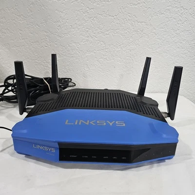 Linksys WRT1900AC 1300 Mbps 4 Port Dual-Band Wi-Fi Router - Image 1 of 4