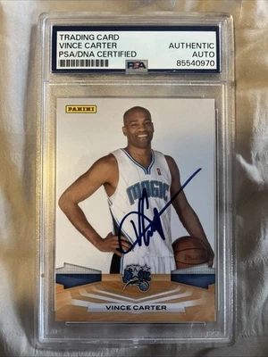 2009-10 Panini - Vince Carter #140 Autographed Card - Image 1 of 2