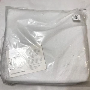 Pottery Barn Peace and Quiet Blackout Noise Reducing Curtain 50"x96" White READ - Picture 1 of 6