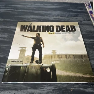 The Walking Dead Vol 1 Black Smoke vinyl LP soundtrack Spacelab 9, 18x24" poster - Picture 1 of 8