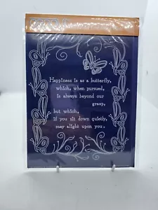 GROOVI PARCHMENT CRAFT EMBOSSING PLATE - HAPPINESS SENTIMENT - Picture 1 of 1