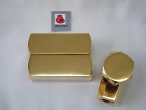 Lowrider Hydraulics chapado en oro 24k 1x 3/8" FF desaceleración y 2x 3/8" FF válvula de retención - Imagen 1 de 12