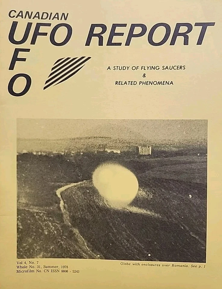 Canadian UFO Report Flying Saucers Magazine Summer 1978 - Image 1 of 1