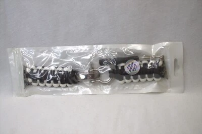 Correa Paracord para Apple Watch 42 mm negro/blanco cierre plateado Foto 1 de 2