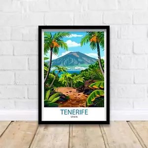 Tenerife Spain Travel Print - Picture 1 of 10