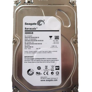 Seagate ST3000DM001 1CH166-571 CC43 SU China (S1F0) 3TB 3.5" Sata HDD 06/2012 - Afbeelding 1 van 1