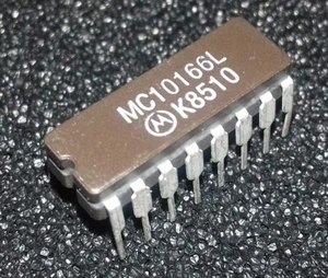 1pcs MC10166L ECL 5−Bit Magnitude Comparator 10166 = 1820-2323 CERDIP16 - Picture 1 of 1