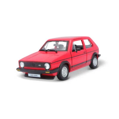 18-21089 RD Bburago - Volkswagen Golf Mk1 GTI, rossa (1979) - 1:24 - Immagine 1 di 4