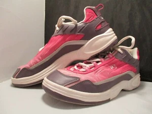 Brunswick Lazer Women's Size 10 M Bowling Shoes Pink Purple Lavender K518-6 - Picture 1 of 12