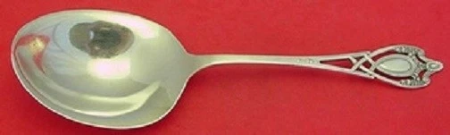 Monticello By Lunt Sterling Silver Berry Spoon AS 9" - Image 1 of 1